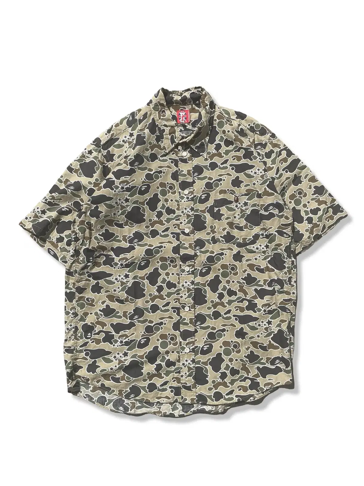 90s Vape Camo Short Sleeve Shirt