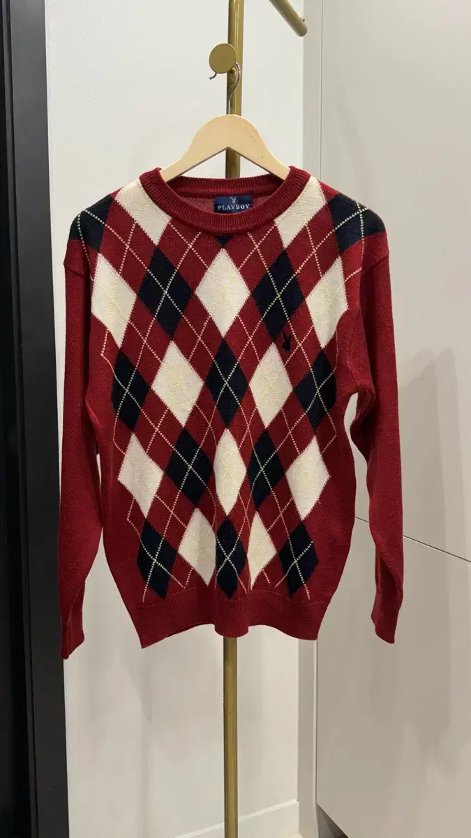 Playboy Check Knit