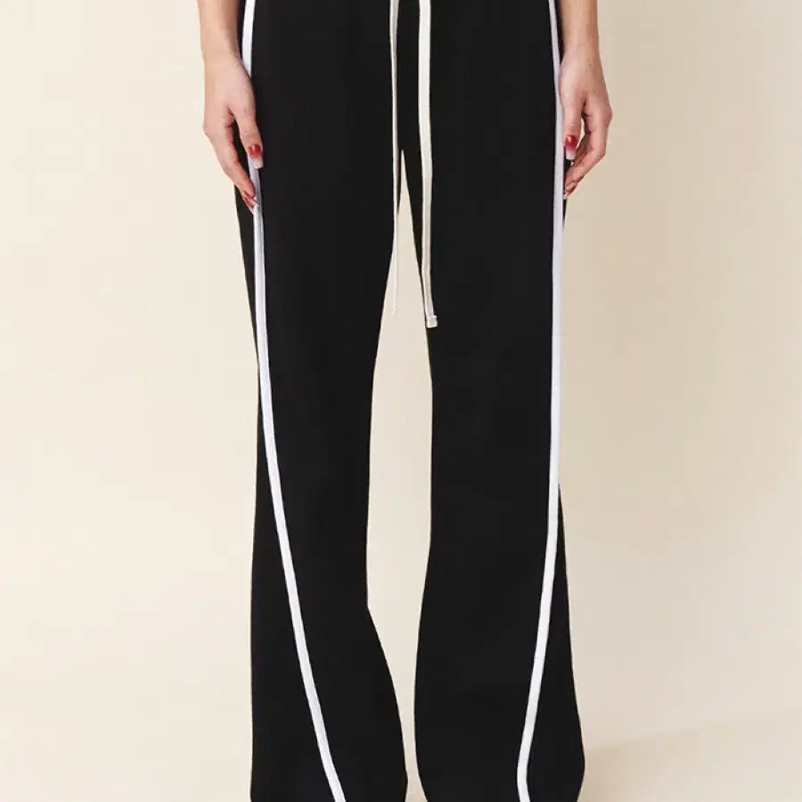 kijun Flared Lounge Pants Black 기준 부츠컷