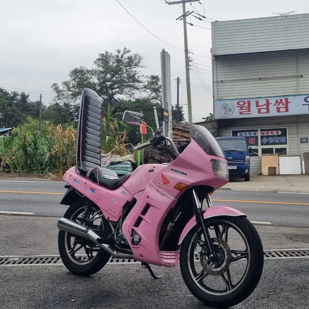 vf125 02년식/일본수제핸들/청룡시트/리스토어차량/신차급/청룡쇼바동봉