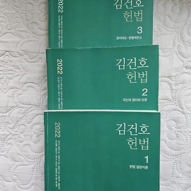 (메가공무원) 2022 김건호 헌법1,2,3  (총3권)