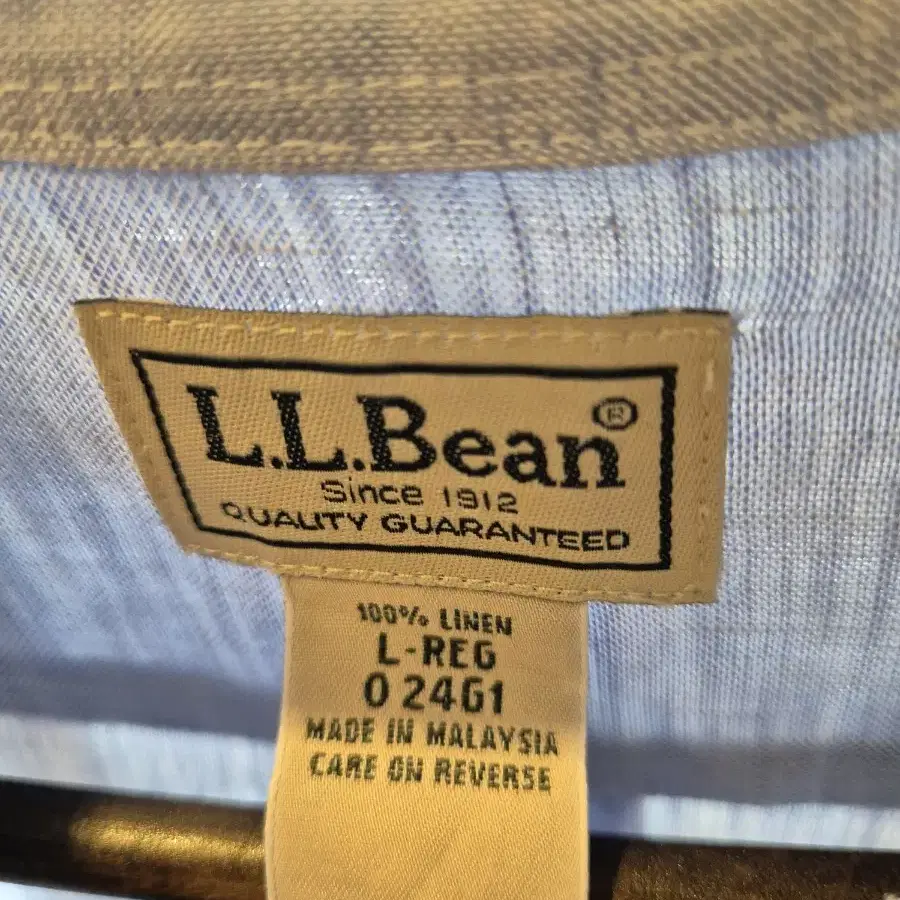 LL.Bean 엘엘빈 린넨 셔츠(라지)