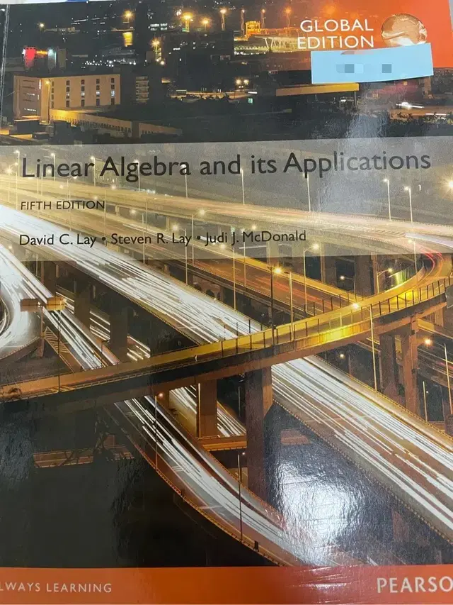 Linear Algebra and its Applications(5판)