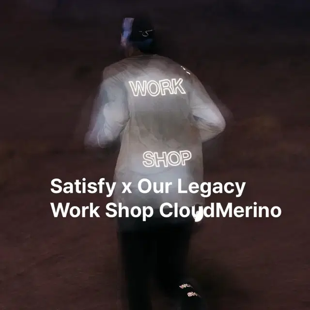 [2] Satisfy x Work Shop 클라우드메리노 롱티 새티스파이