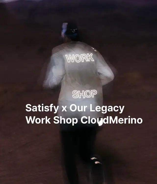 [2] Satisfy x Work Shop 클라우드메리노 롱티 새티스파이