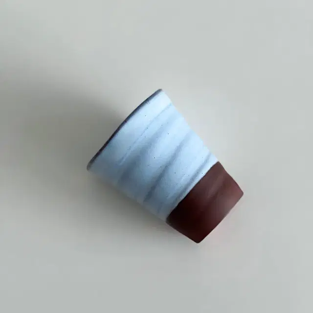 Choco Spin mini cup / 일본 빈티지 도자기 찻잔 미니컵