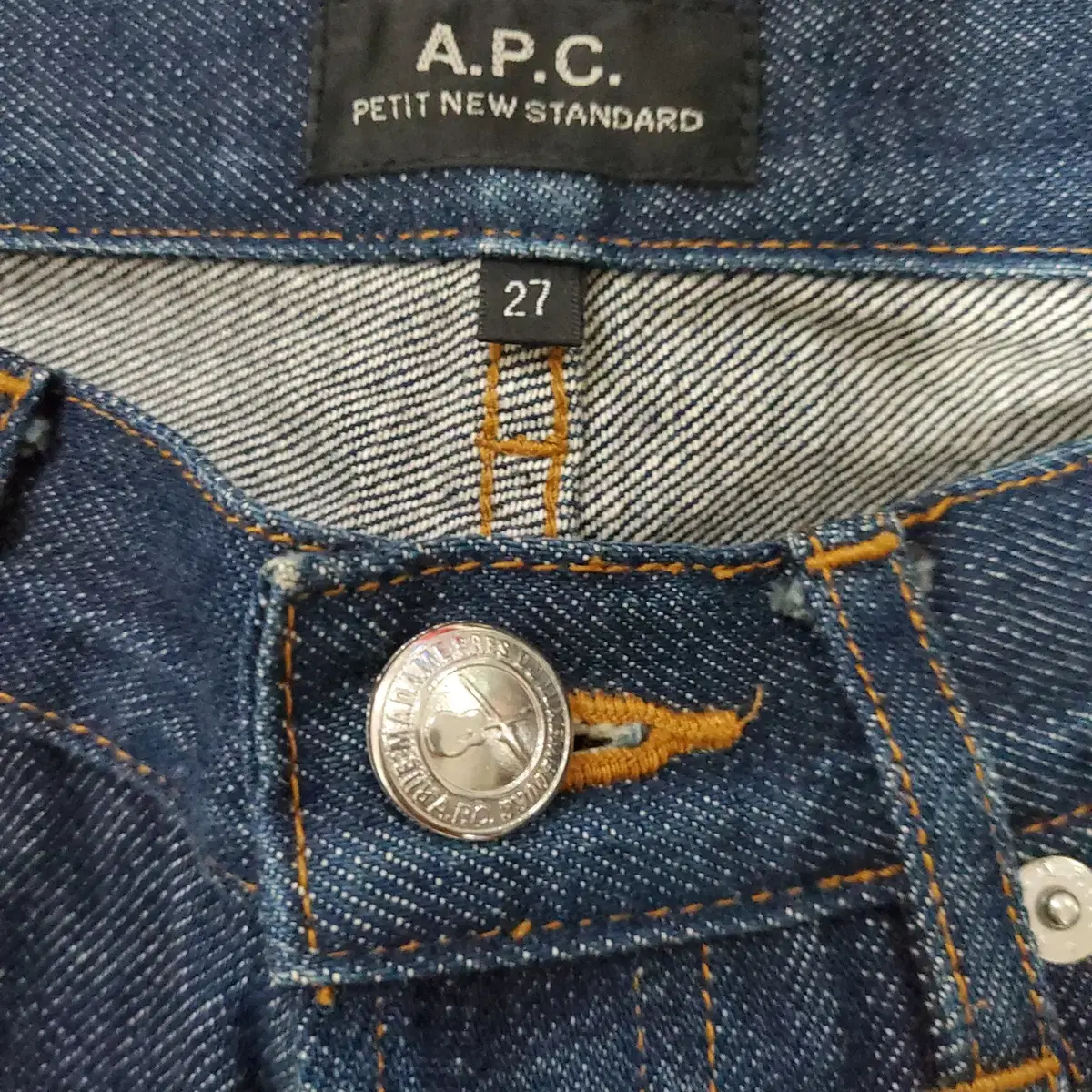 정품 APC 아페쎄 new standard 데님 팬츠