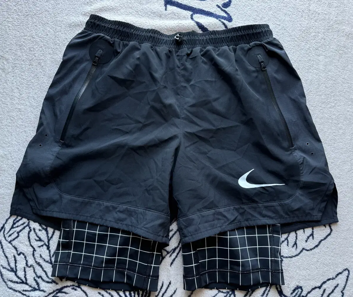 NIKE x OFF WHITE NRG Shorts Black OFF WHITE x NIKE N