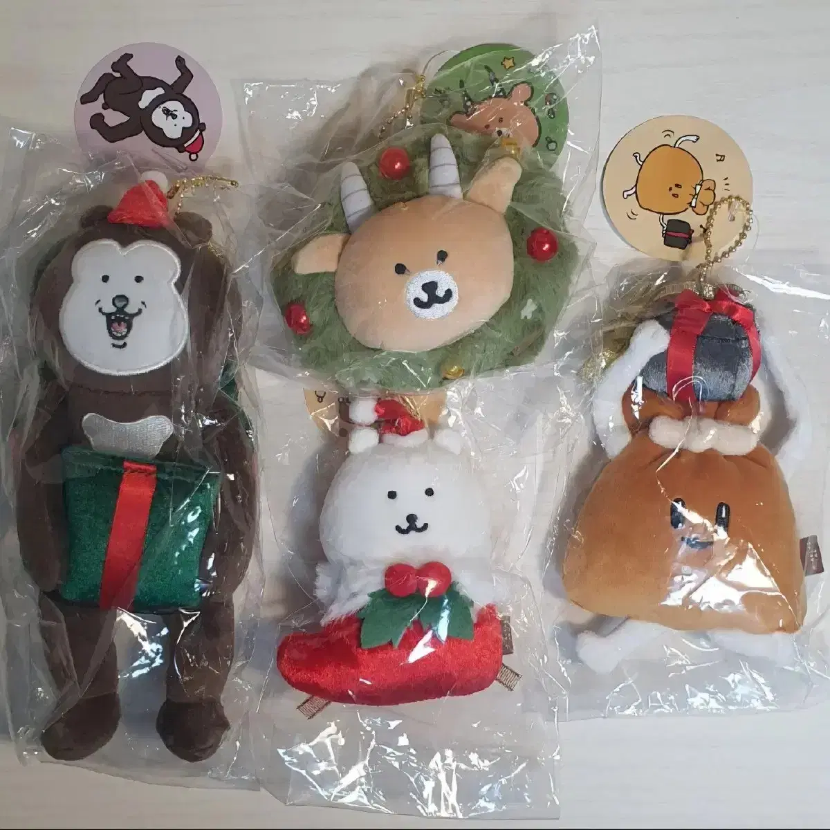 Christmas Joke Bear Malay Bear Gazelle Ubu Bag Nagano Market Mascot Doll