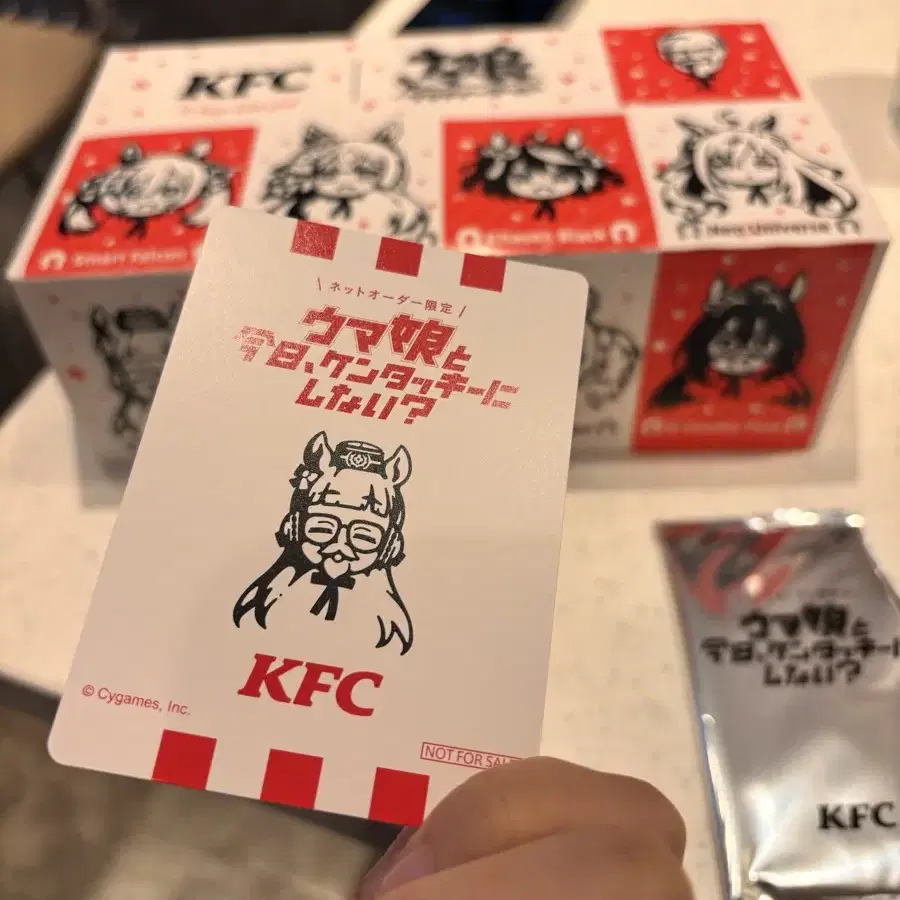 우마무스메 KFC 콜라보 박스 + 골드쉽 특전