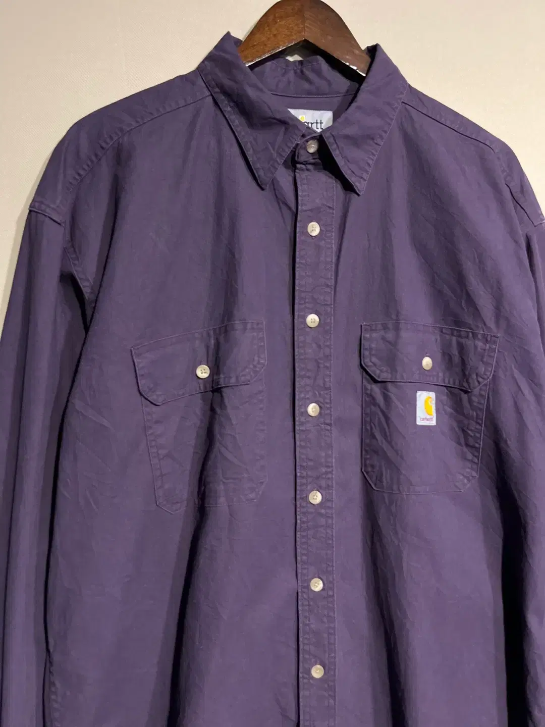 Vintage Calhart Remake Shirt Purple Chestnut 2XL Large