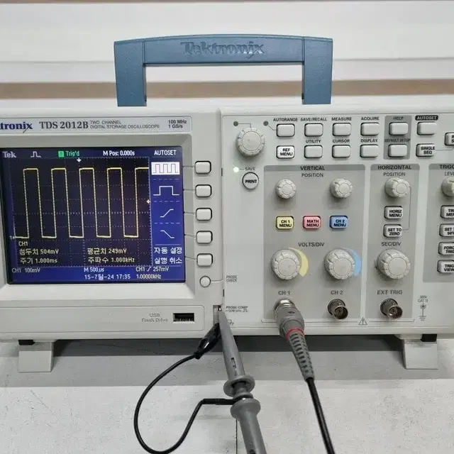 Tektronix TDS2012B 100MHz 1GS/s 오실로스코프,