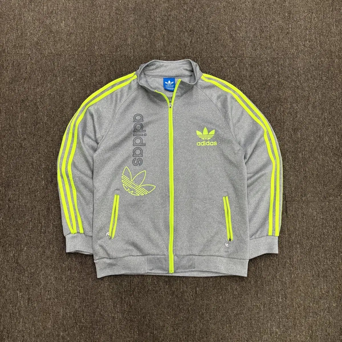 [L] Adidas Japan Jersey Track Top Zip Up