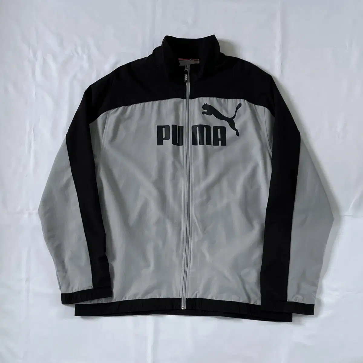 Puma Big Logo Colorblocked Windbreaker Jacket Oldschool Salvation Vintage