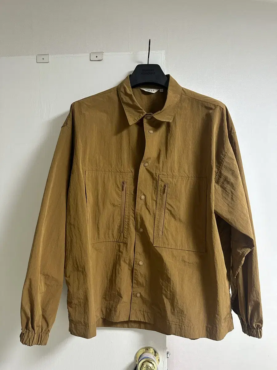 Hopshop Ripstop Shirtket (Orange Brown