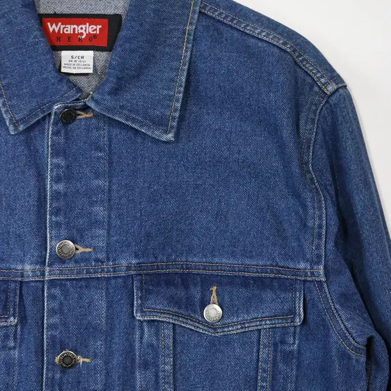 빈티지 Wrangler 데님 트러커 자켓