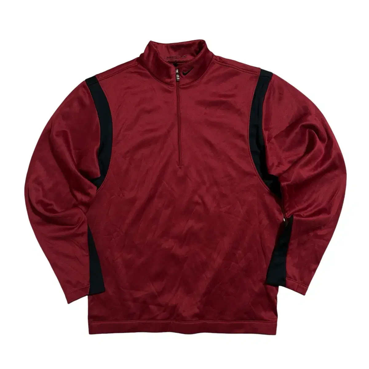 (International Version)Nike Burgundy Half-Zip Track Top(S)