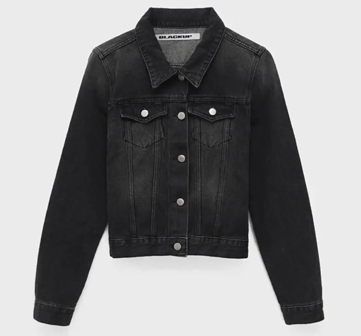 Blacked Up Sweeten Wash Denim Jacket Blackened Blue Jeans Jacket