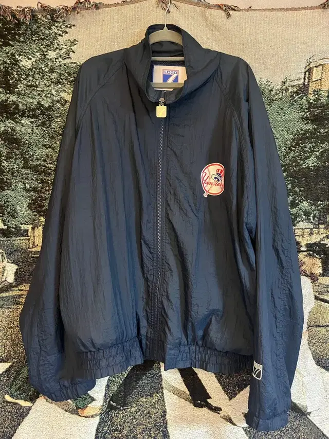 90's Logo 7 Yankees jacket (XL)