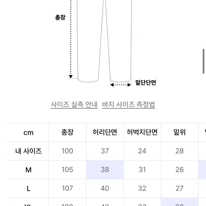 [M] 논플로어 프라그먼츠 데님팬츠