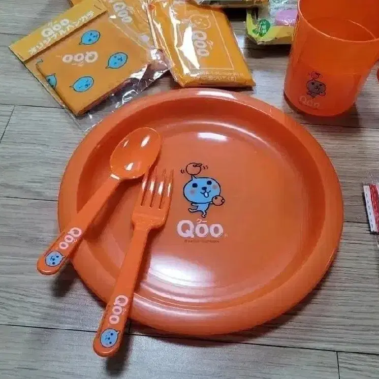 Qoo 쿠우 고전 코카콜라 캐릭터 도시락 케이스 소품