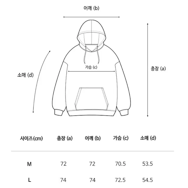 [원가 :64000] 필루미네이트 오버핏 슬로건 후디 네이비