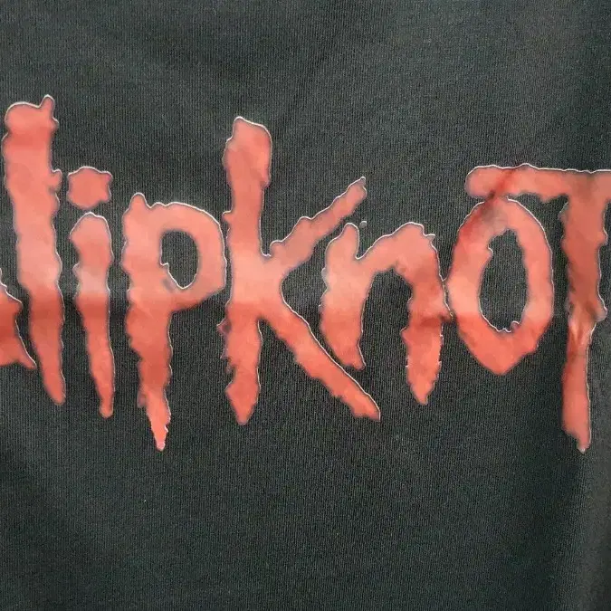 새상품)Slipknot(슬립낫) 남녀공용 코튼혼방 반팔티셔츠 XL