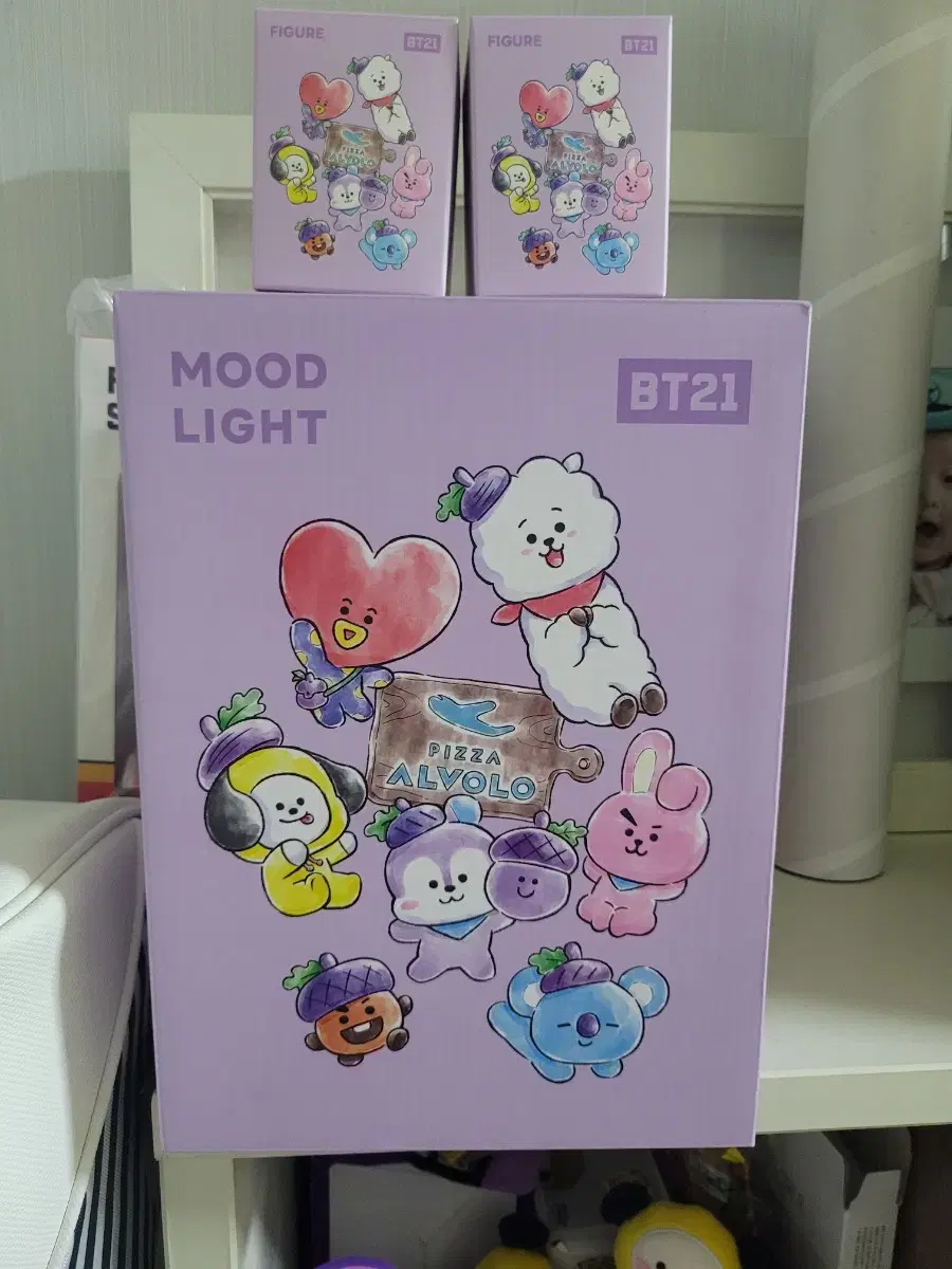 bts 피자알볼로 bt21 전체 세트 팔아요.