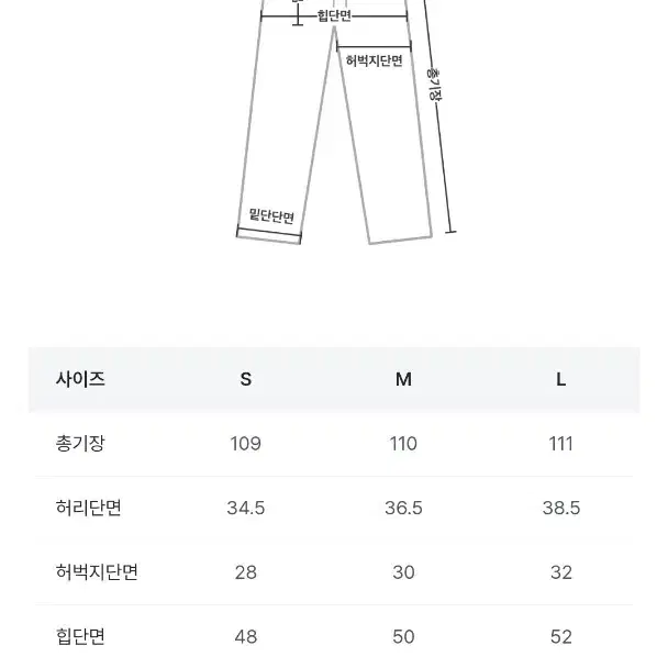 어텀 워터 린넨 청바지, 다크블루, L