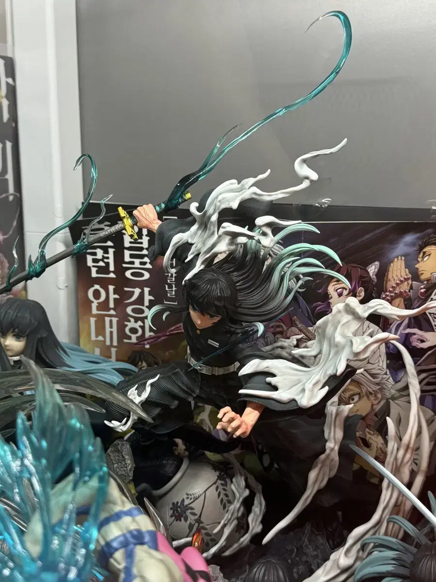 Good Quality UKING Muichiro Resin Statue Demon Slayer Blade Figure for Sale