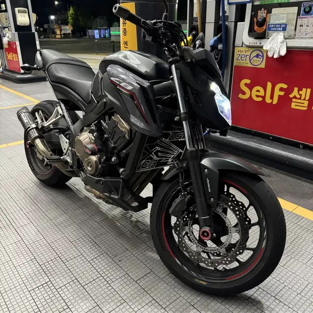 혼다 cb650f 풀배기 구변완료