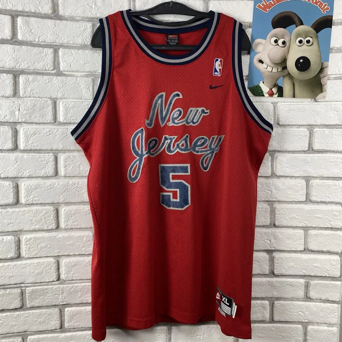 나이키 NBA 뉴져지 제이슨키드 조끼 유니폼 XL