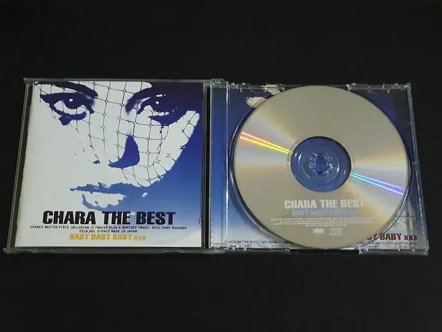 CHARA 챠라 베스트 앨범 THE BEST BABY XXX 음반