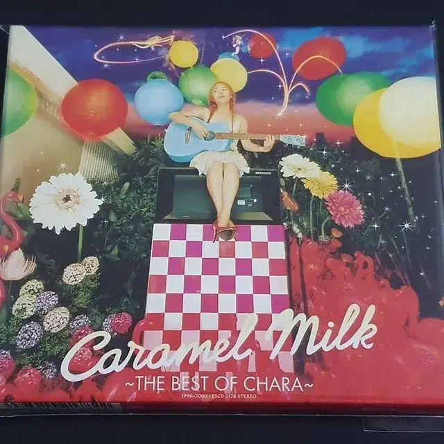 CHARA 챠라 베스트 앨범 Caramel Milk 한정반 옌타운밴드