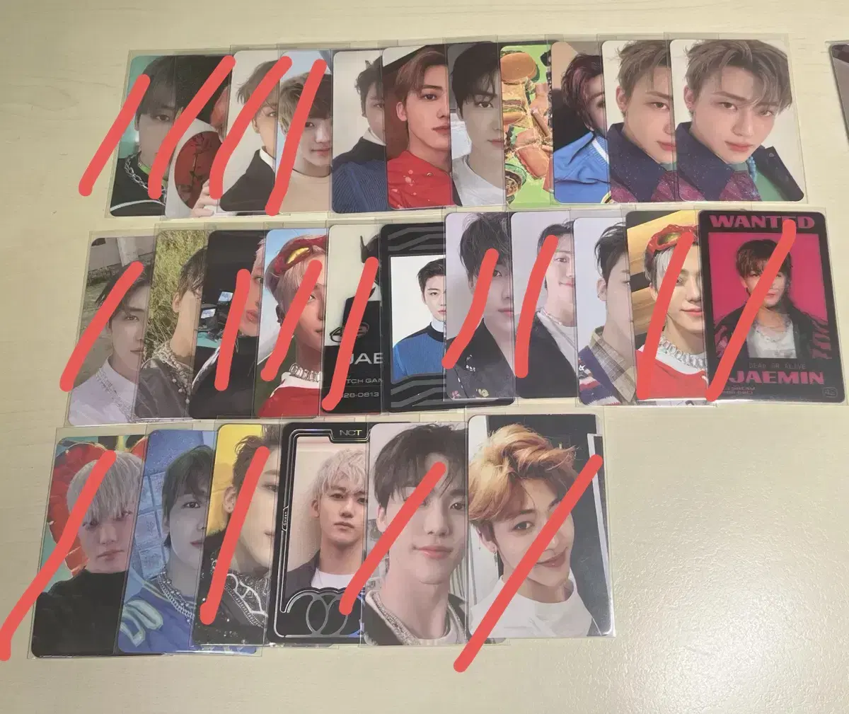 NCTgoods/ jaemin,jeno,renjun photocard et. al.