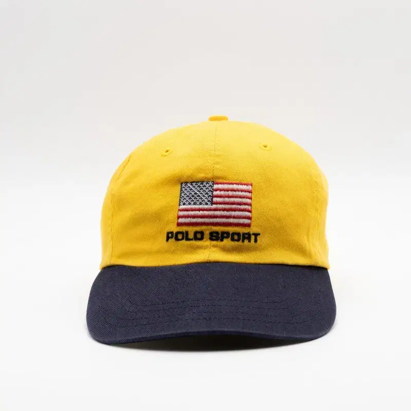 POLO SPORT TWO TONE YELLOW/NAVY HAT