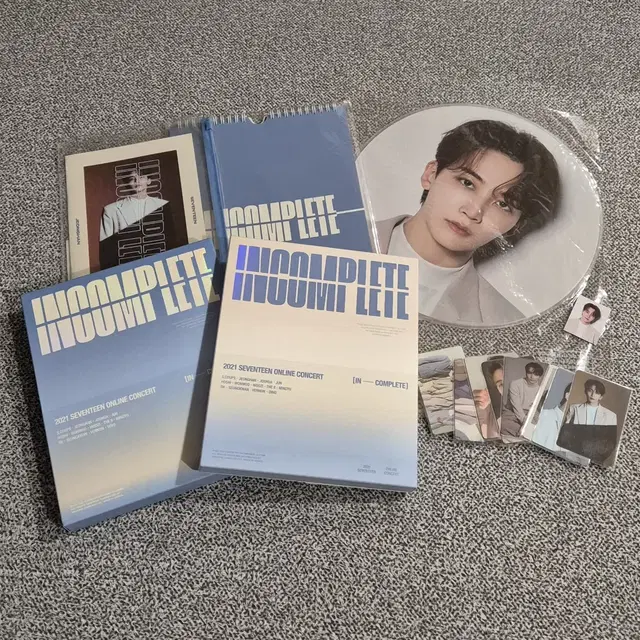 세븐틴 인컴플릿 DVD&블루레이, 정한 트레카 등 일괄 양도