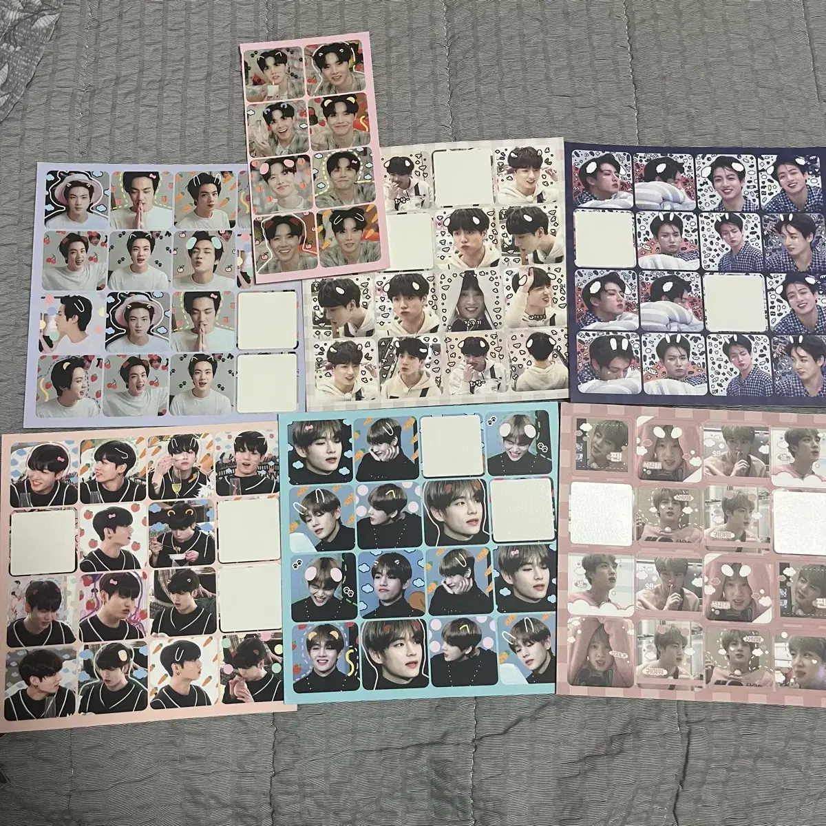 Bangtan Swordsman Heart Sticker sell jungkook jimin Taehyung