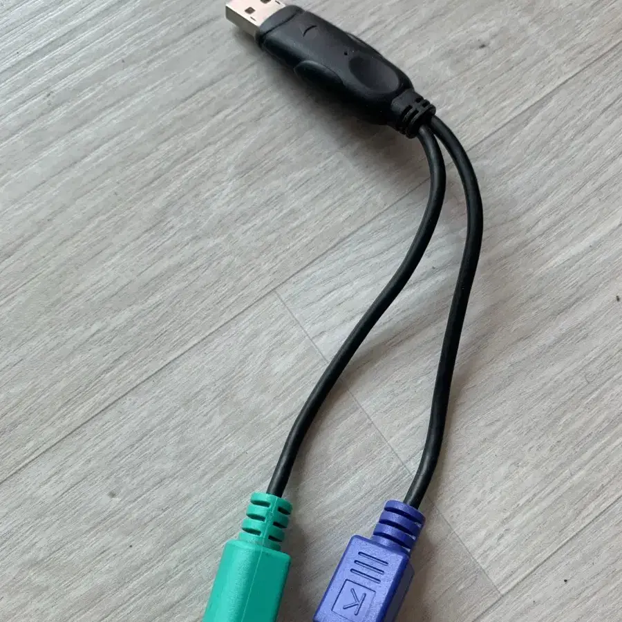 USB to PS/2 케이블