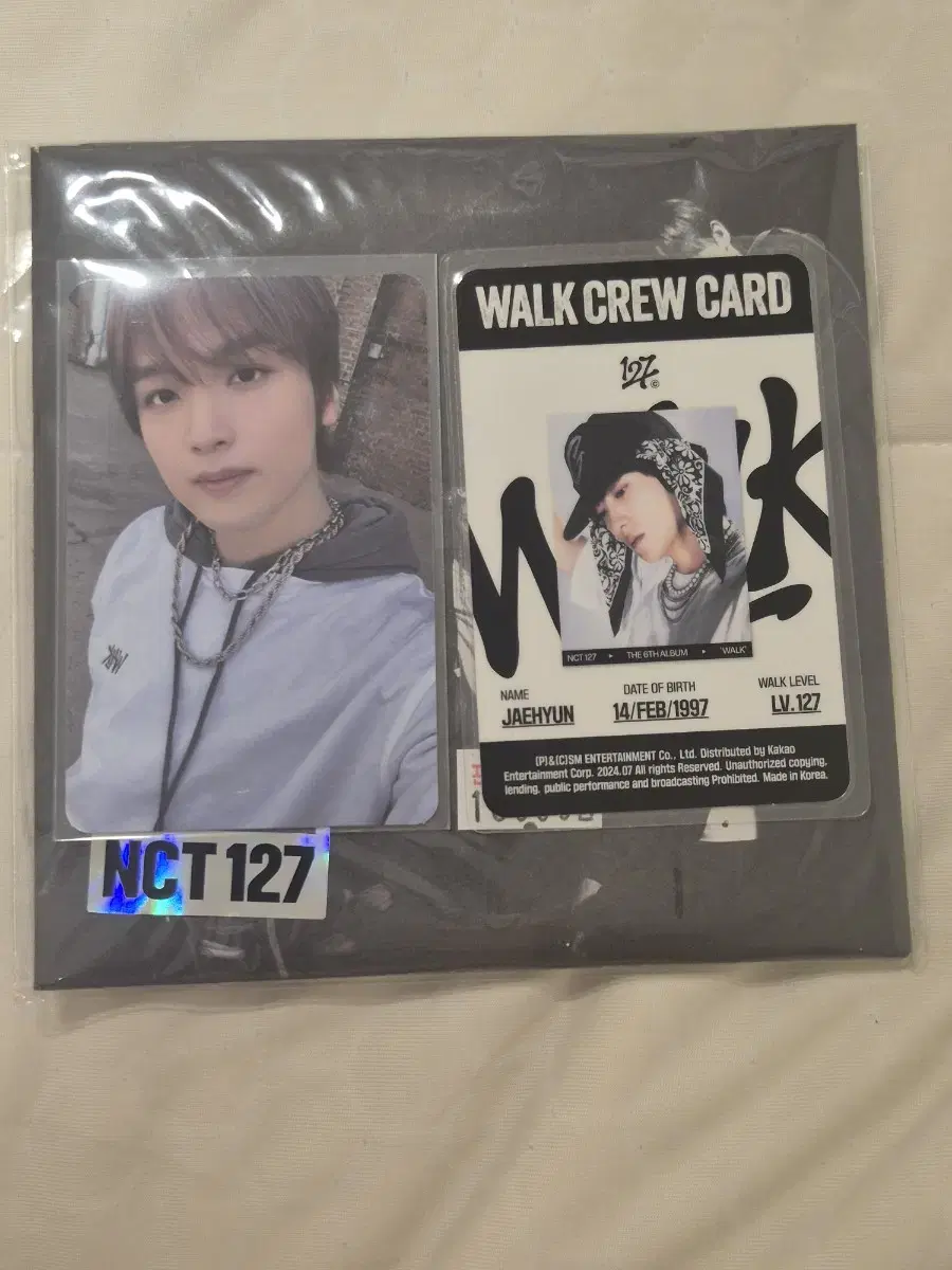 NCT Piggyduck poster full version haechan jaehyun photocard