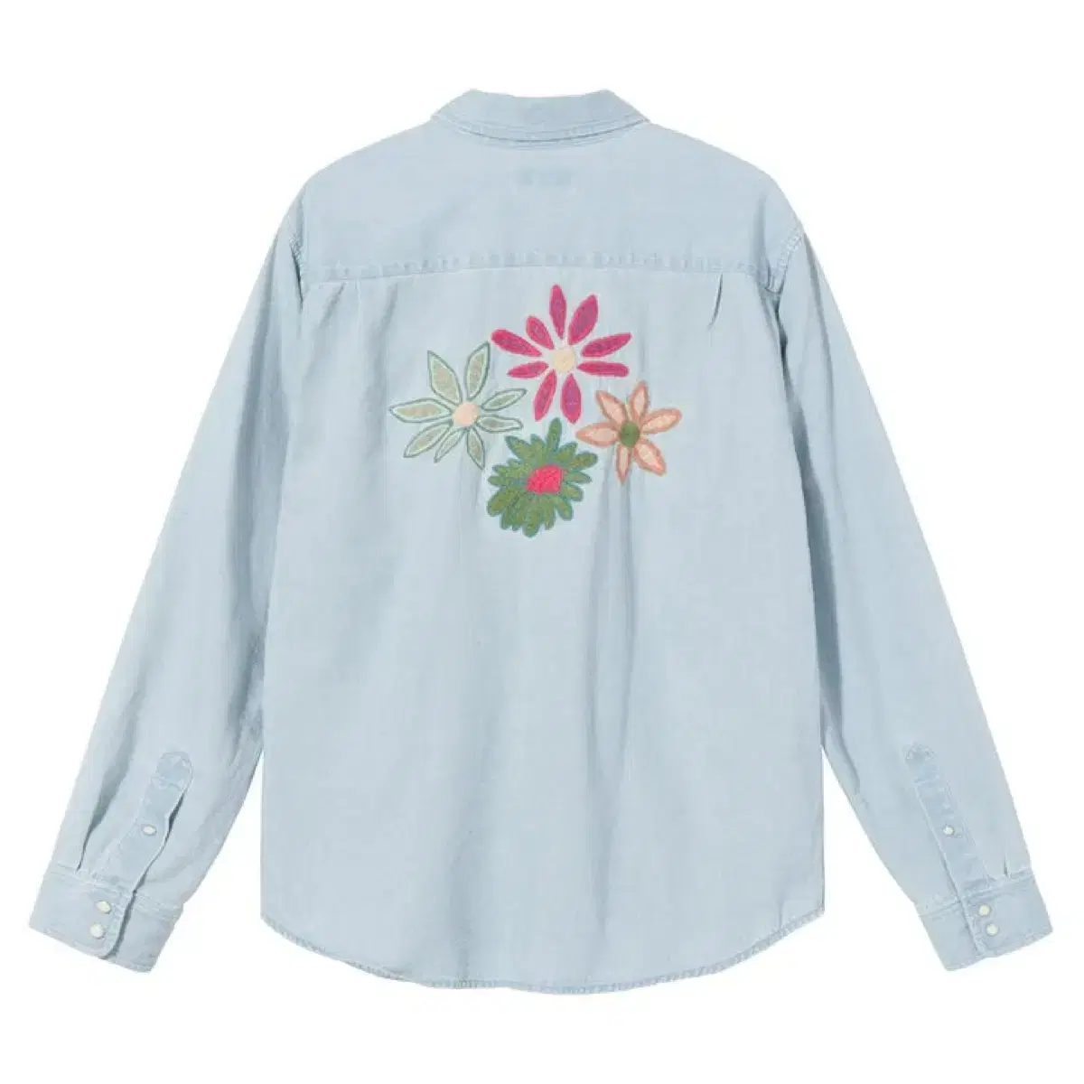 Stussy Denim Flower Shirt