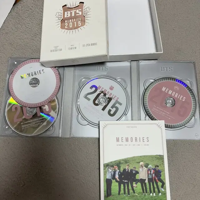 BTS 2015 메모리즈 방탄 방탄소년단 디비디 dvd