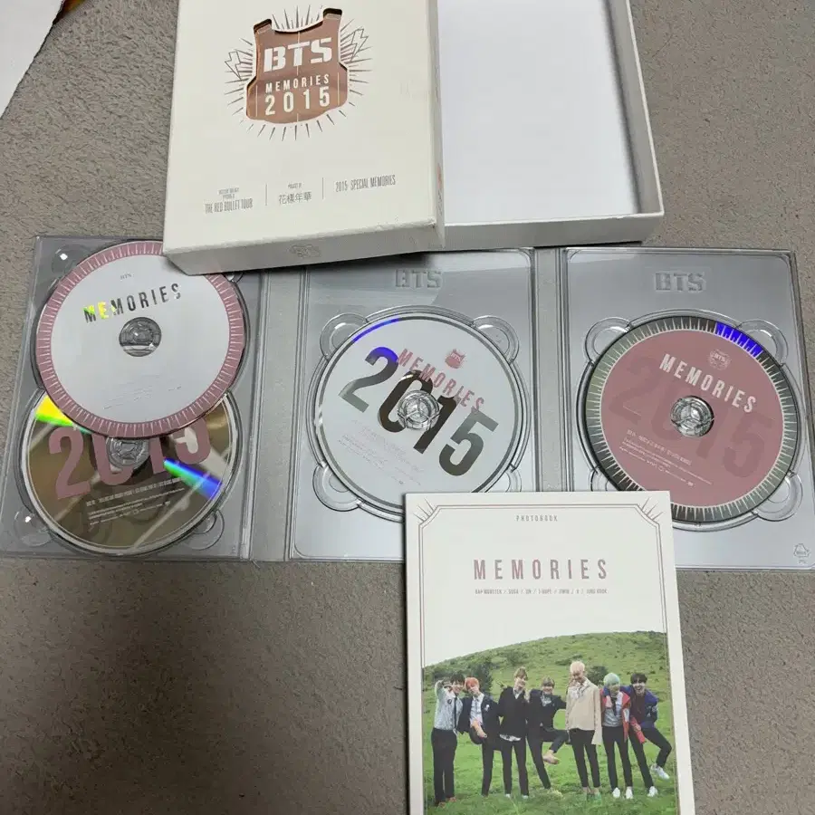 BTS 2015 메모리즈 방탄 방탄소년단 디비디 dvd