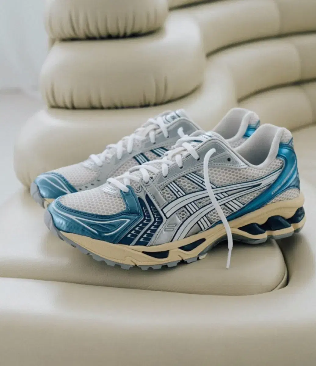 [280] Asics Gel Kayano 14 Metallic bloo Denim Bloo