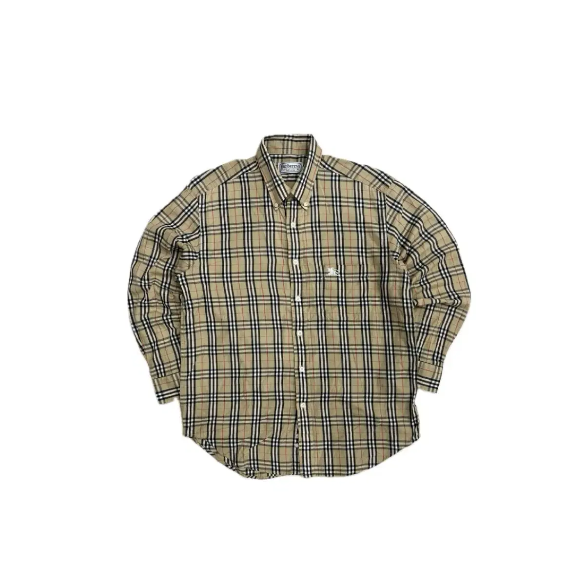 Burberry nova Check long-sleeved shirt 100 size L