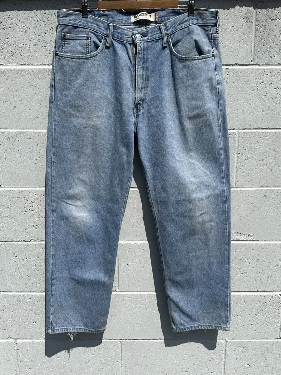 [37] 00s Levis 리바이스 550 데님 팬츠 Lesotho