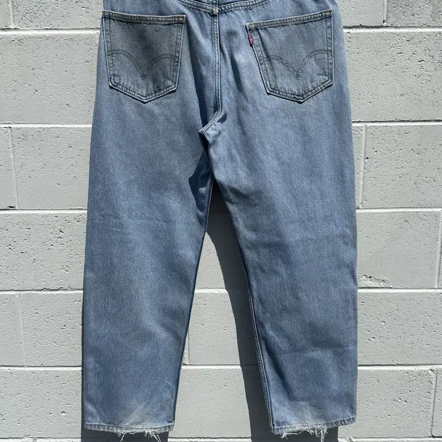 [37] 00s Levis 리바이스 550 데님 팬츠 Lesotho