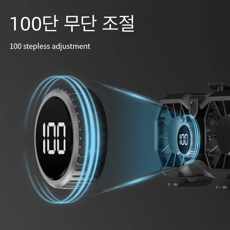 (무료배송&AS보장)아웃도어 휴대용 무선 허리선풍기 15000mAh