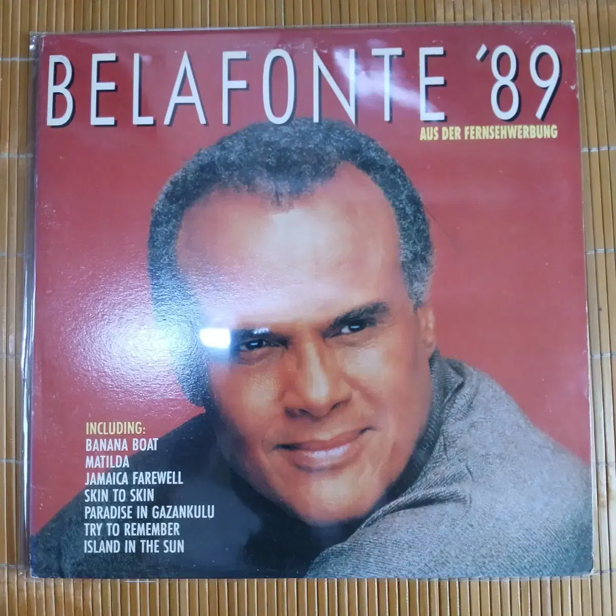 Lp중고 HARRY BELAFONTE '89 2LP 음반 판매합니다.