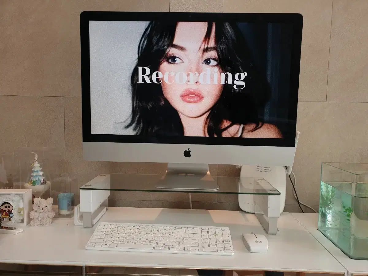 애플 imac 27인치 5k모니터 일체형 pc 맥과 원도우 둘다사용